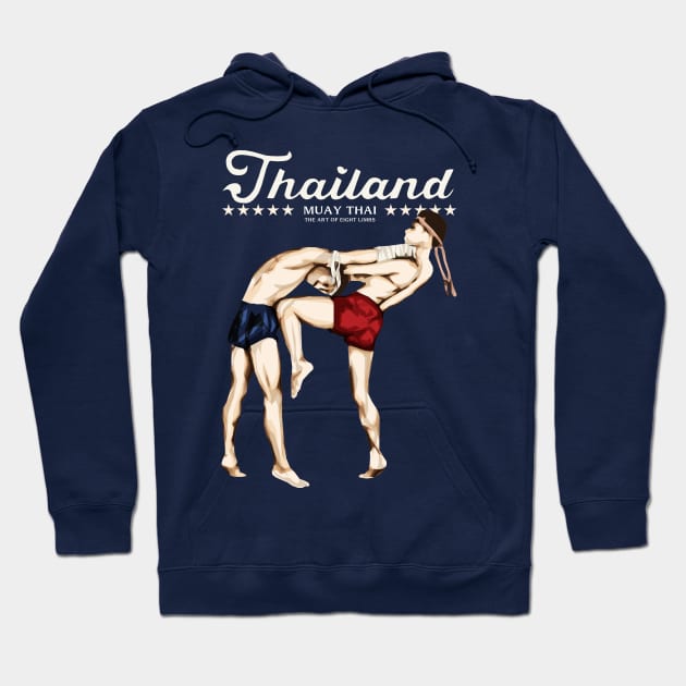 Thailand Muay Thai Hoodie by KewaleeTee